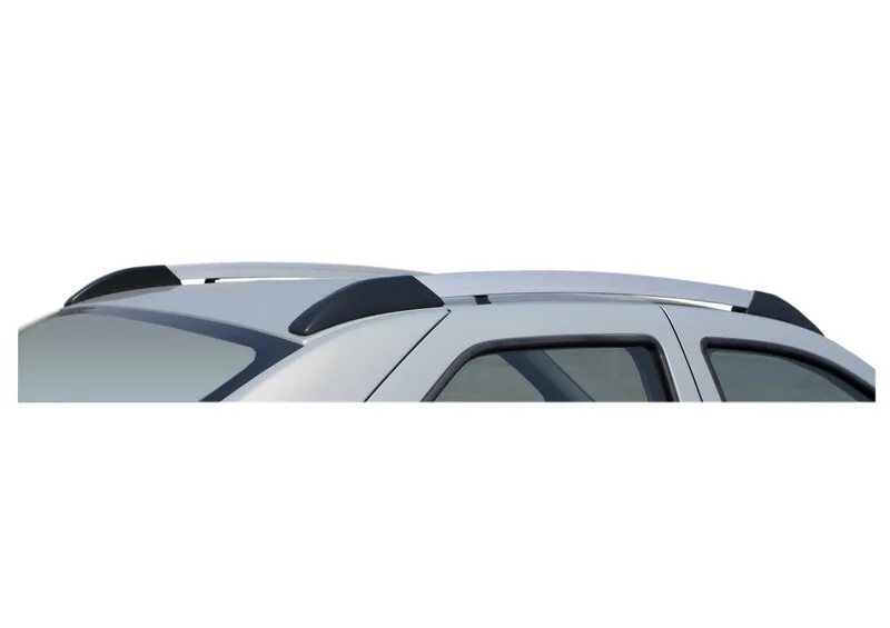 Купить Рейлинги Renault Logan (2004-2015) черные (0245-02) в интернет-магазине А
