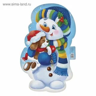 Снеговик плакат