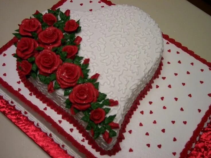 Heart cake for husband Happy anniversary cakes, Heart shaped cakes, Chocolate ca