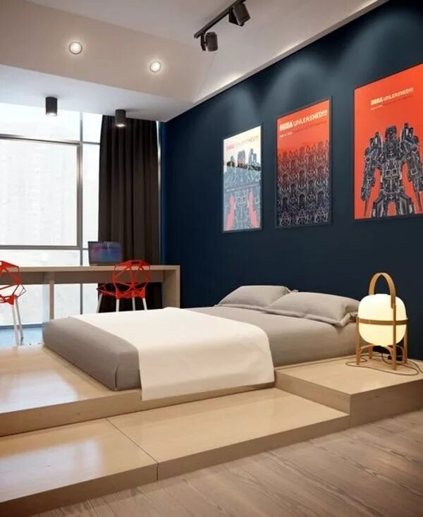 45 Classic Men Bedroom Ideas And Designs - Greenorc Modern minimalist bedroom, M