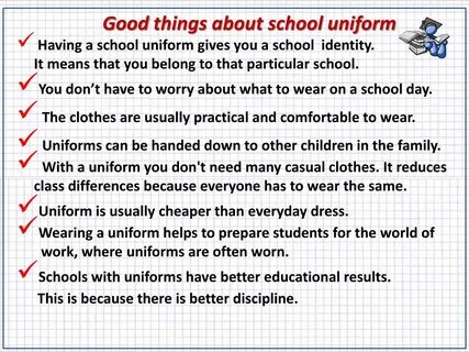 Text about school