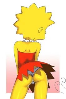 Get up close with Lisa Simpson's undressed body in stunning gifs