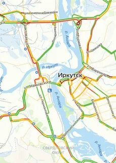 Гис пробки иркутск