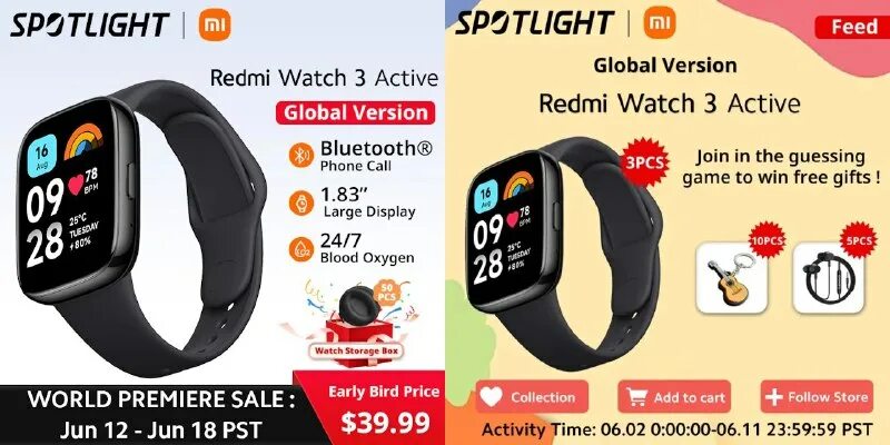 Xiaomi redmi watch 3 active gray. Xiaomi redmi watch 3 active gray