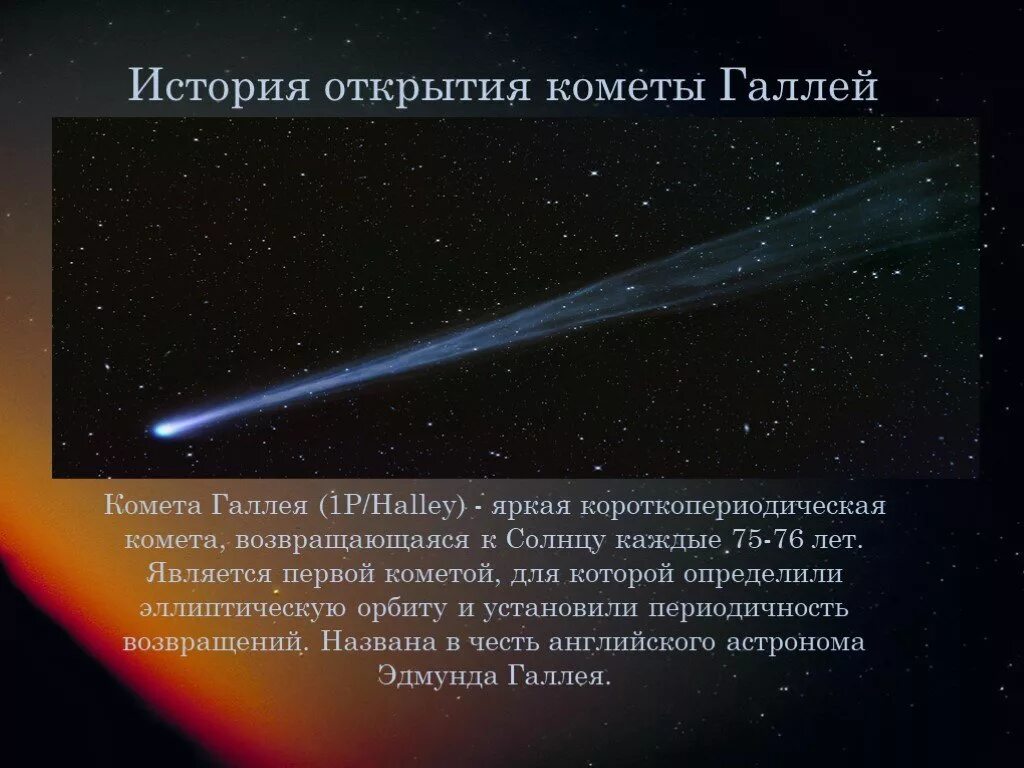 Что такое комета кратко. Комета Галлея астрономия. Комета Галлея история открытия. Комета Галлея 1835 год. Venra Kameta galleya.