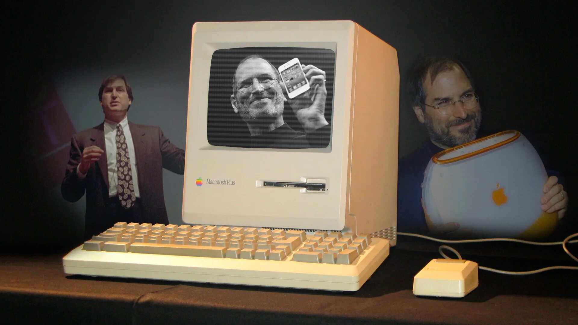 В каком году создали компьютер. Стив джобс apple 2. стив возняк первый компьютер. стив джобс и первый макинтош. apple computer company стив джобс.