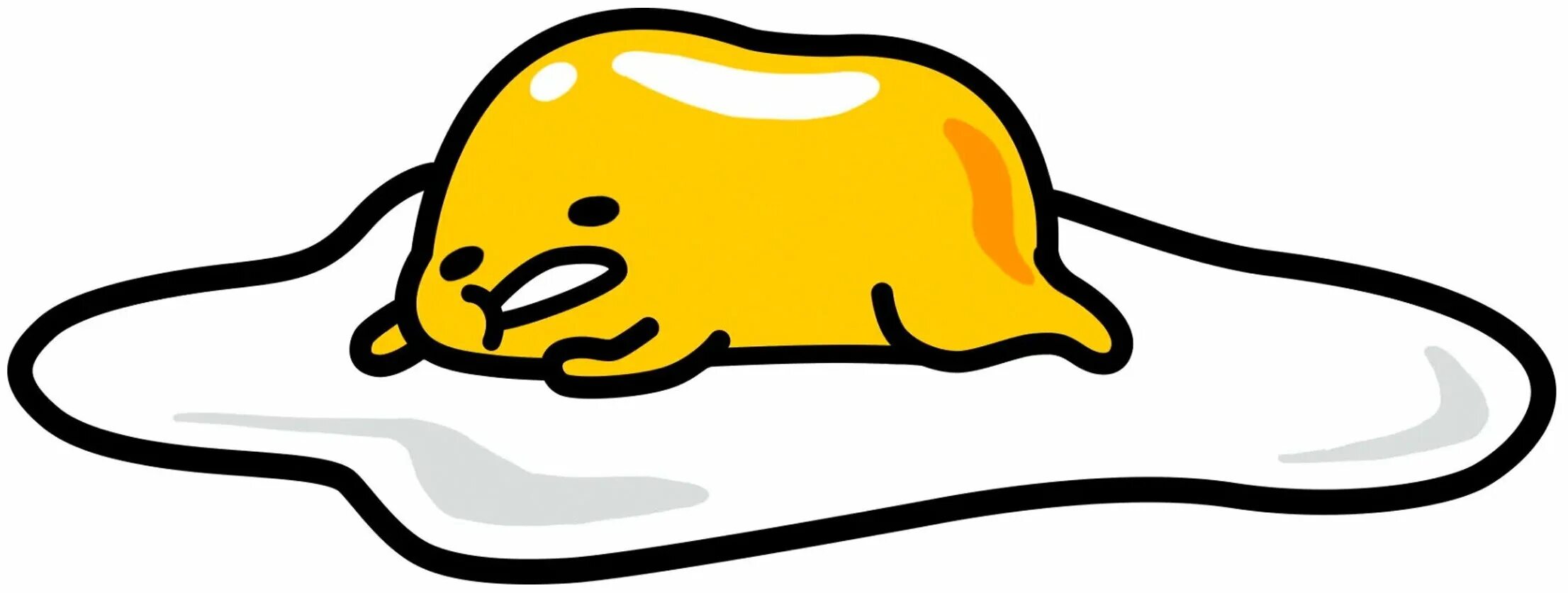 желток гудетама. желток персонаж. желточек гудетама. Gudetama. яйцо гудетама.