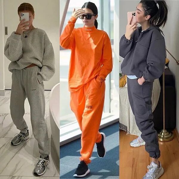 Women's suit long-sleeved knit sweater fashion two-piece female hooded casual to