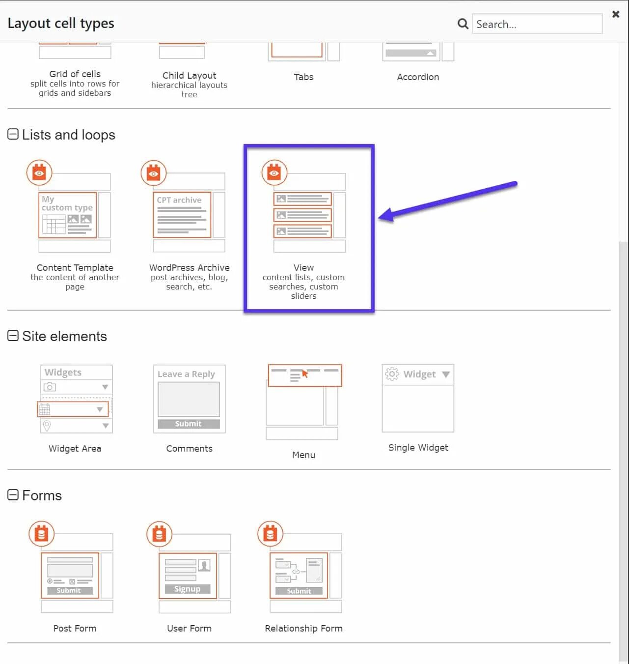 Страниц post. Пост архив. search page template. single post page template. results layout.