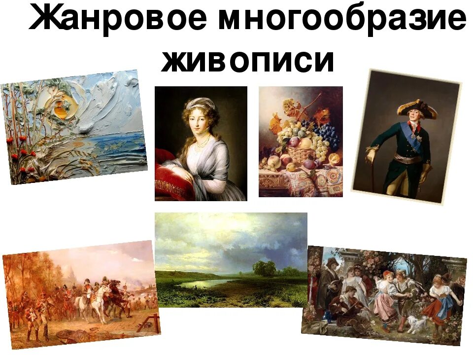 Жанры картин. Жанровое многообразие живописи. Картина разнообразие. Жанровое многообразие живописи 8 класс. Урок на тему Жанровое многообразие живописи 8 класс.