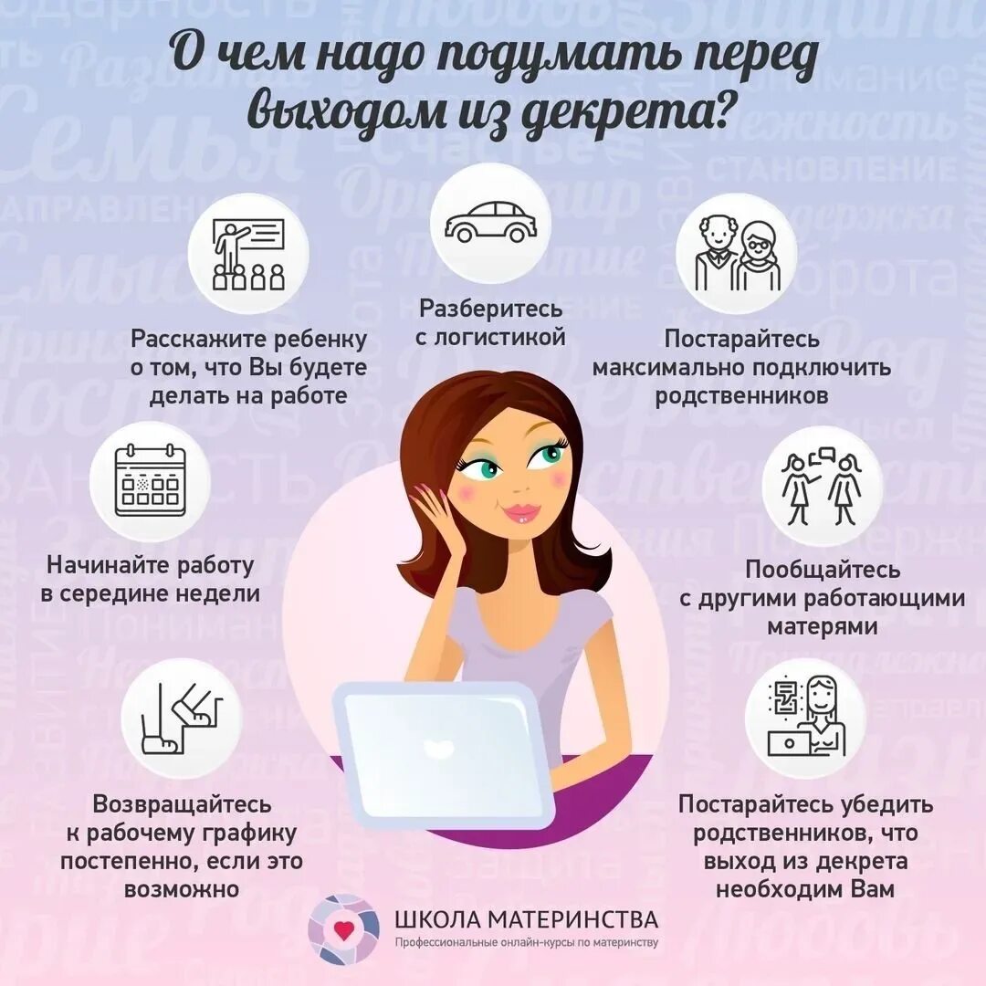 Можно ли взять отпуск сразу после отпуска. Выход из декрета. после декрета. первый день на работе после декрета. декретный отпуск.