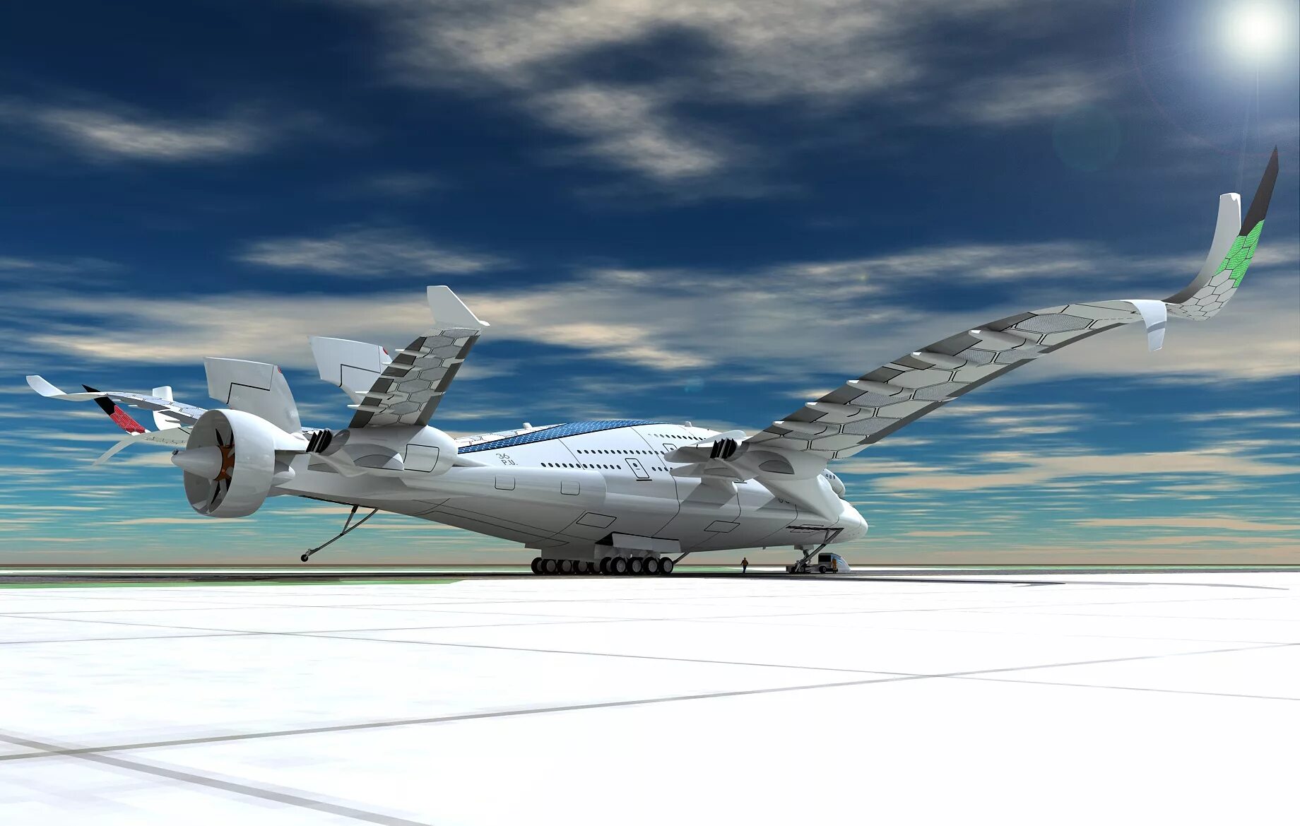 Business jet skyline. Новый вид самолета. Самолет. Пассажирские самолеты будущего. Новый вид самолета.