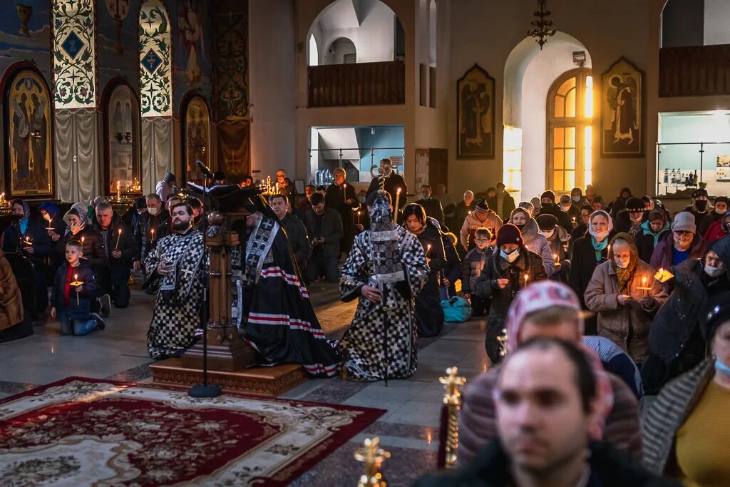 Великое повечерие среда первой седмицы великого поста