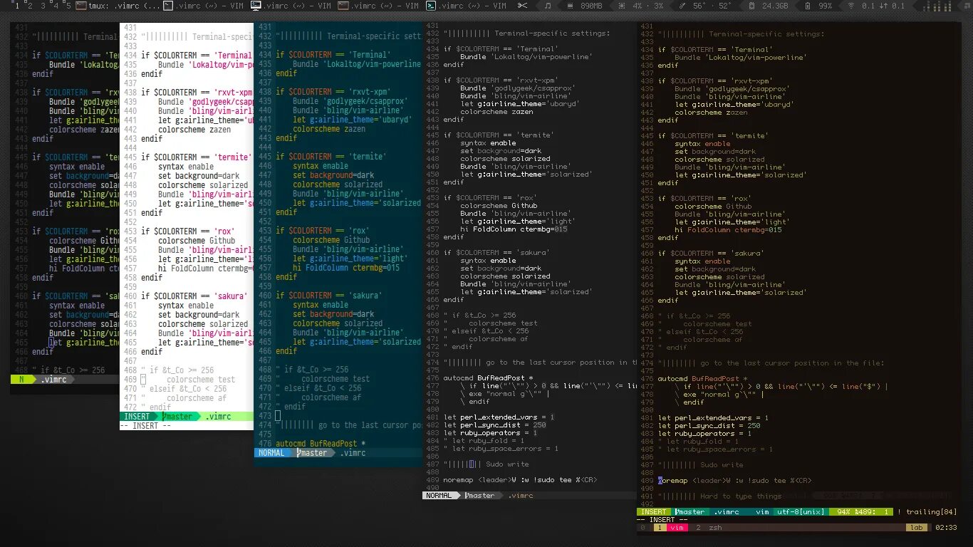 Терминал vim. Vim Интерфейс. Vim colorschemes. Vim windows