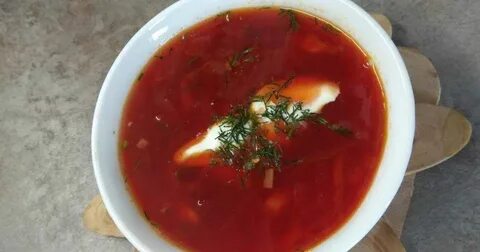 Рецепт борща на бульоне
