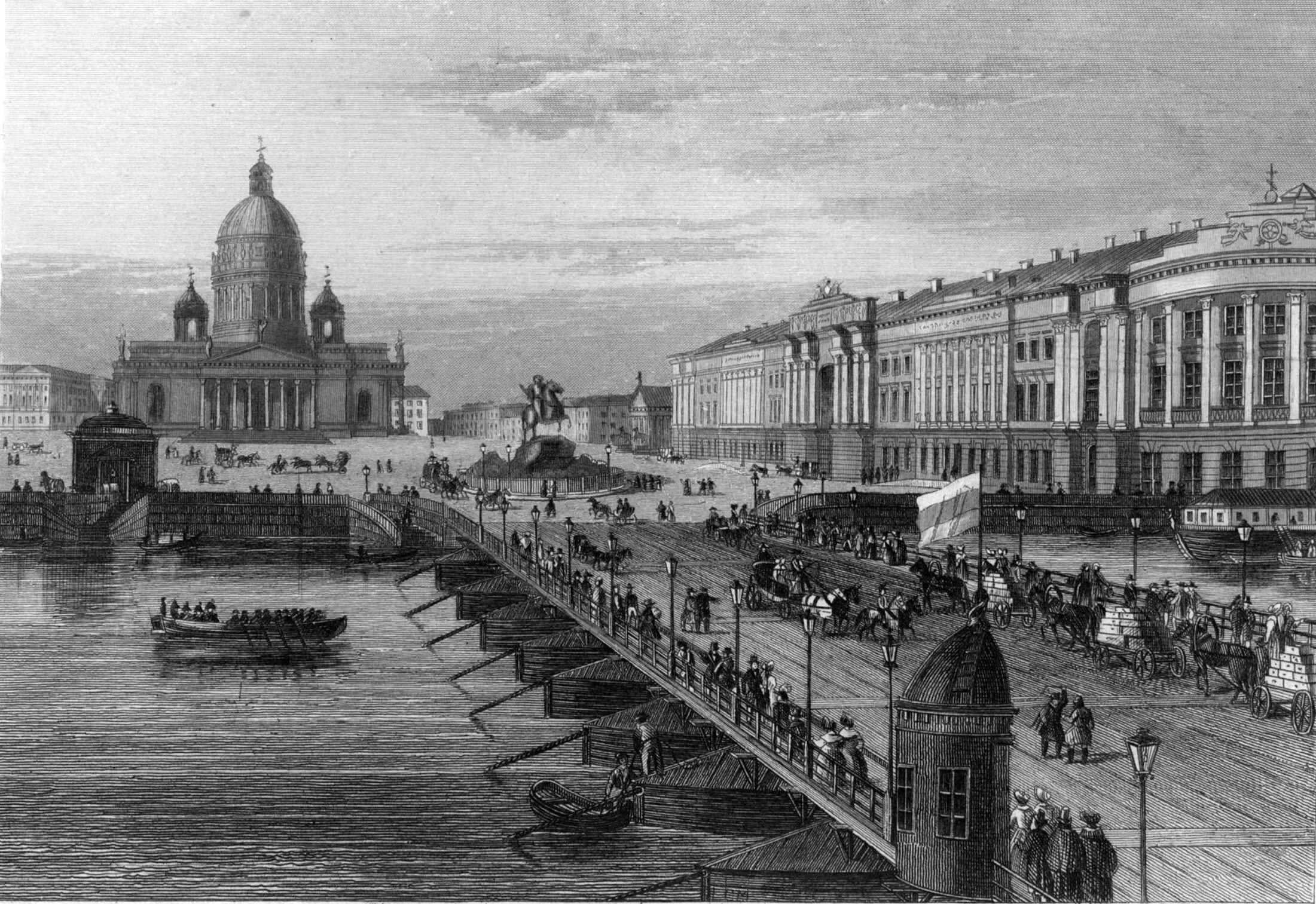 Первые изображения петербурга