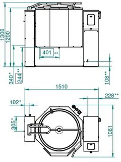 Котел пищеварочный abat кпэм 160