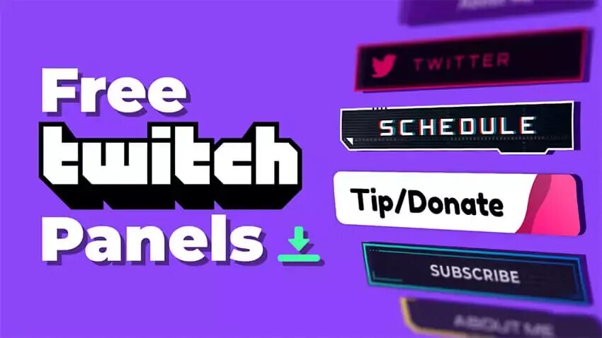 Цвета доната. Donate Panels for twitch.