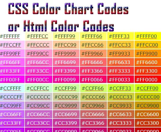 Цветовая палитра html. Цвета CSS. Коды цветов в html. Коды цветов CSS. Цвета ксс
