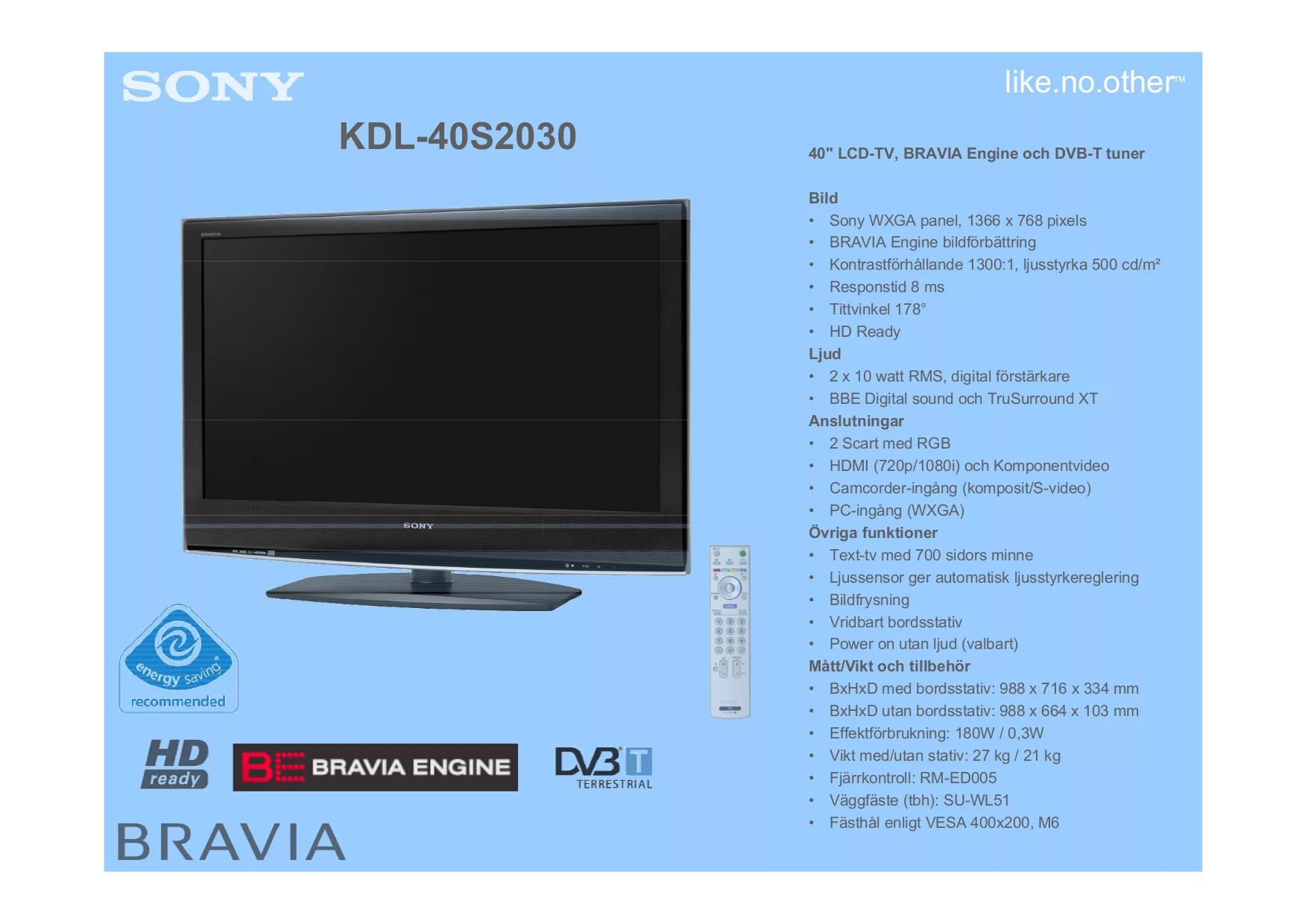 Телевизор сони бравиа КДЛ 40. Телевизор Sony Bravia KDL 40s2030. Телевизор сони бравиа характеристики. Плазменный Sony Bravia 40 дюймов технические характеристики.