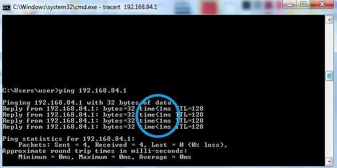 Ping tracert