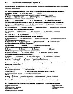 Вопросы по теме млекопитающие 7 класс