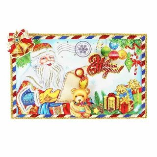 Новогодние наклейки на озон