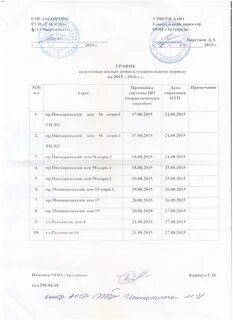 План подготовки к сезону