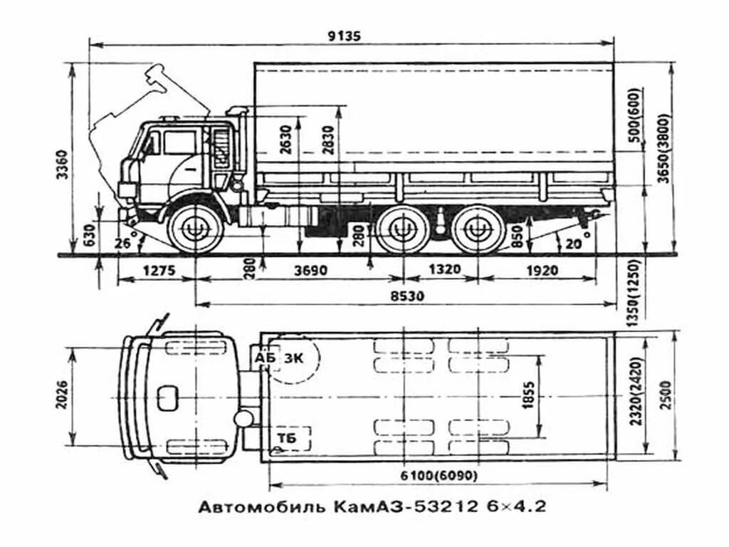 Ширина кузова КАМАЗ 53215. Габариты кузова КАМАЗ 53215. Габариты КАМАЗ 53215 бортовой. КАМАЗ 53212 габариты.