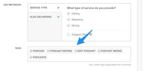 Search tags