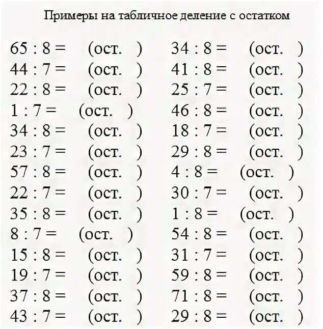 100 примеров с остатком. Примеры на деление с остатком 3 класс карточки. примеры деление с остатком 3 класс примеры. деление с остатком 3 класс примеры. примеры по математике деление с остатком.