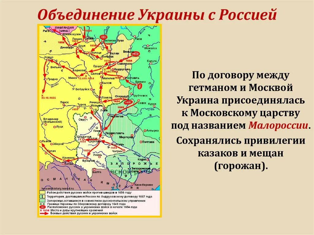 Присоединение Левобережной Украины к России 1654. Переяславская рада 1654 территория. Воссоединение Левобережной Украины с Россией 1654. Переяславская рада 1654 карта.