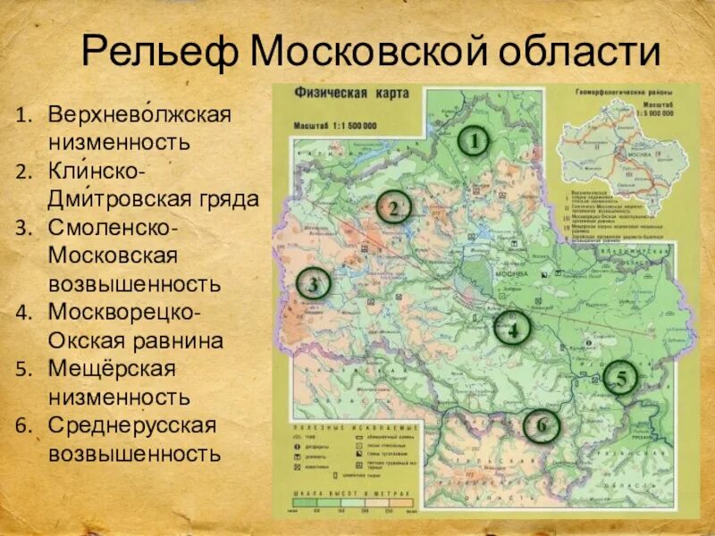 Полезные ископаемые в московской области окружающий. Рельеф местности Московской области. Рельеф Московской области карта Верхневолжская низменность. Формы рельефа Московской области карта. Формы рельефа Подмосковья.