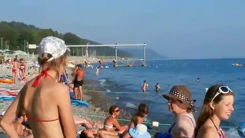 Курортный пляж видео