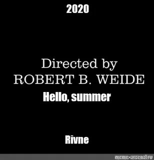 Титры directed by robert b