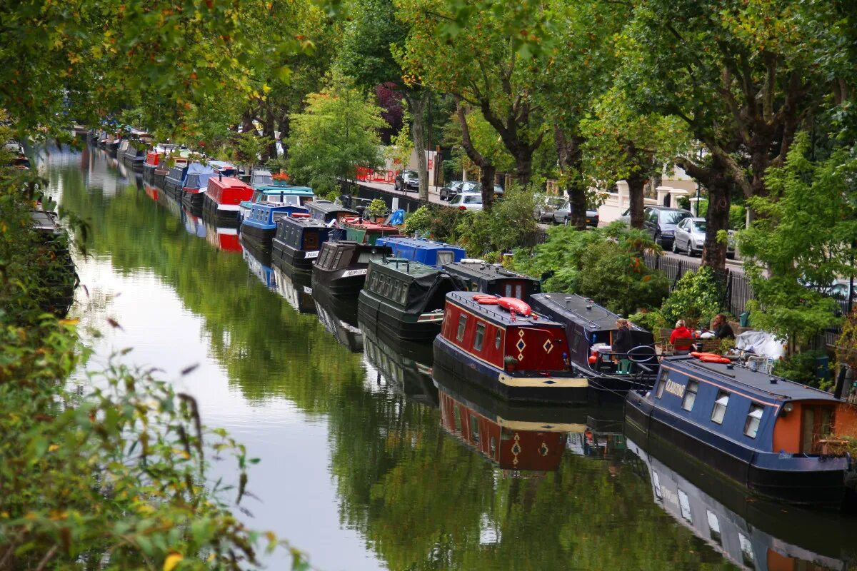 Little Venice (маленькая Венеция. Little Venice в Лондоне. Дом на Риджентс канал Лондон. Дом баржа Пьера Ришара. Лондон канала