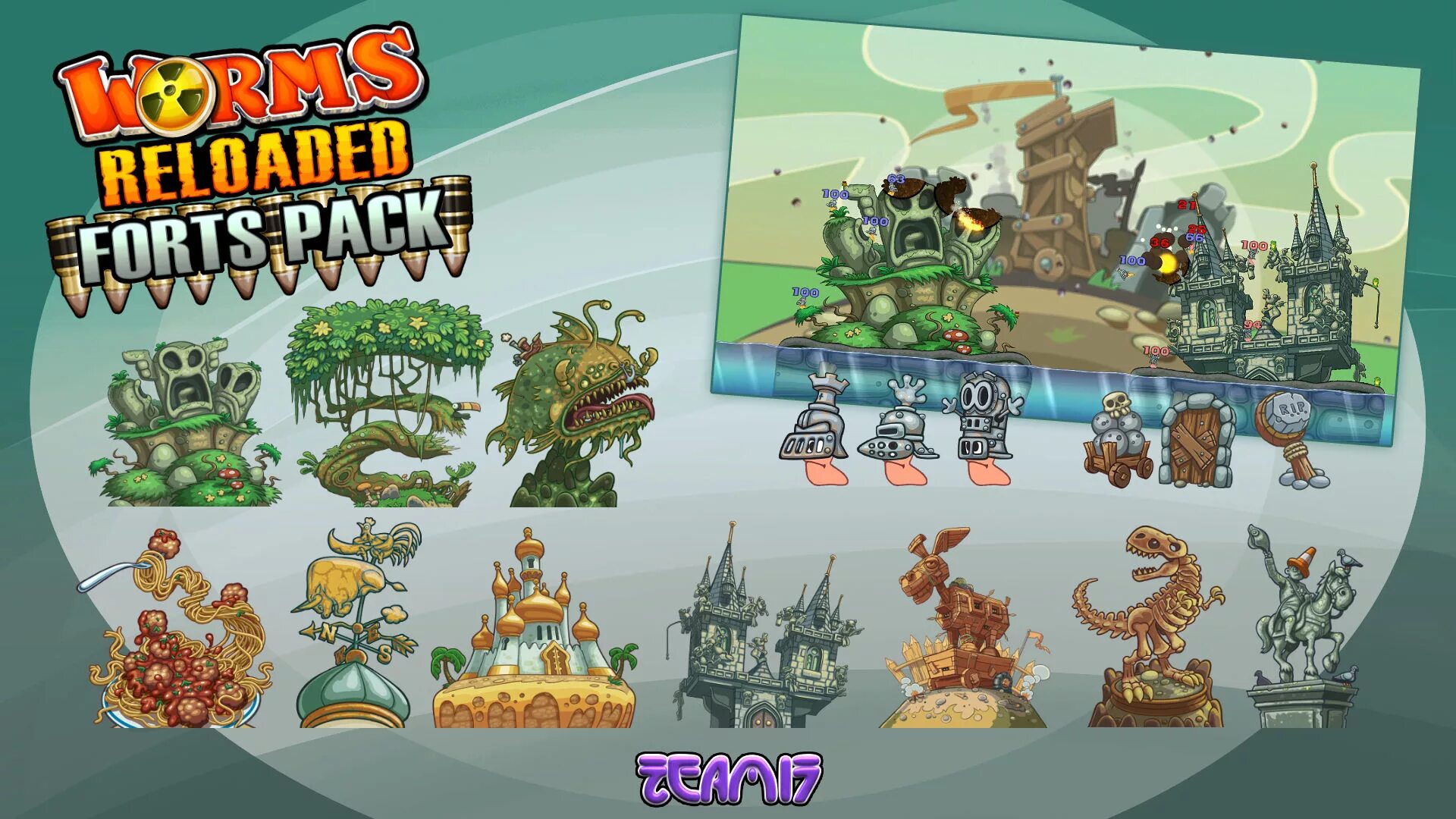 Worms forts. Worms Reloaded. Worms Armageddon Reloaded. 3 Worms: Reloaded. Worms Reloaded - Puzzle Pack.