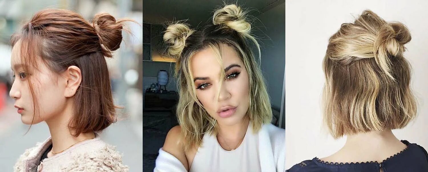 17 maneras increíbles de llevar tu cabello corto Penteado cabelo curto festa, Pe