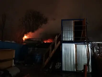 Пожар в красногорском