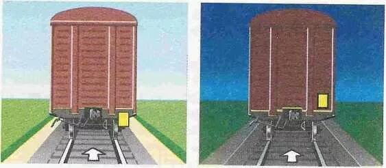 Как обозначается хвост поезда при движении. Хвостовой сигнал грузового поезда. Хвостовые сигналы пассажирского вагона. Хвостовые сигнальные фонари пассажирского вагона. Ограждение хвостового вагона пассажирского поезда.
