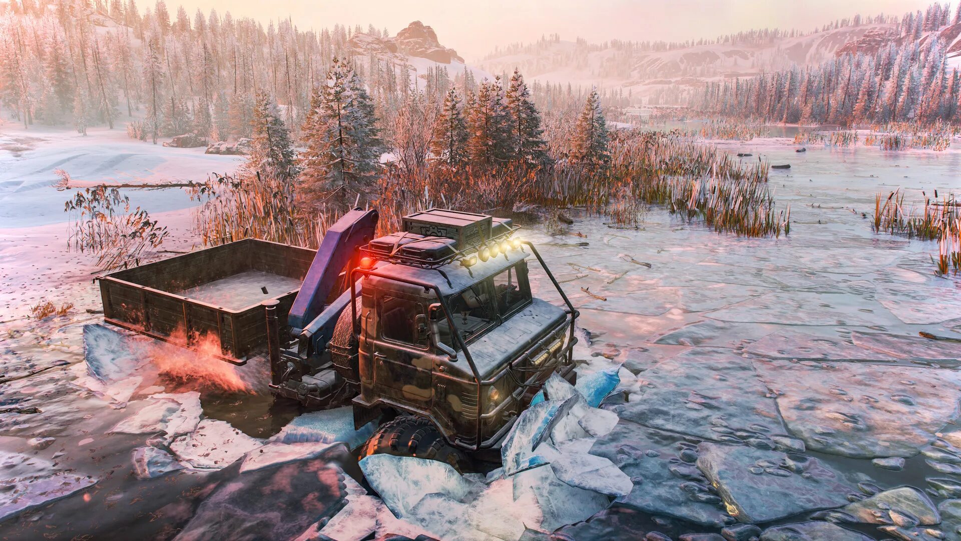 Snowrunner последняя версия на пк. Snowrunner 2025. симулятор бездорожья snowrunner. snowrunner dlc. сноу раннер машины.