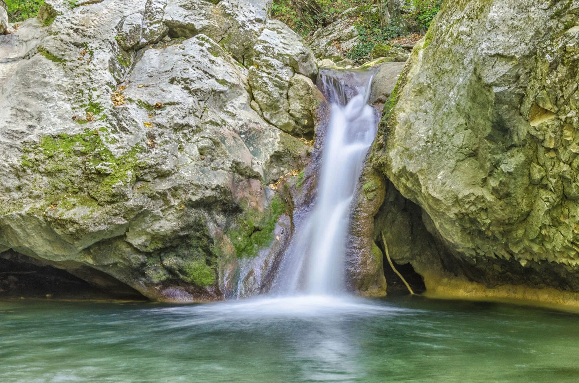 Какова высота водопада в крыму