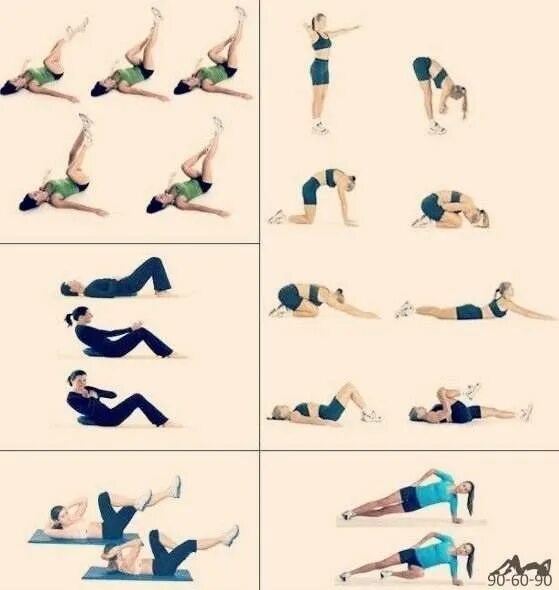 упражнения для убирания живота. как похудеть в животе и боках. занятие для подтянутого живота. живоь. упражнения для похудения живота и боков для женщин.