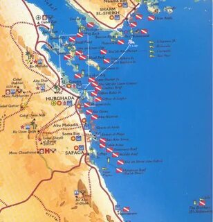 Hurghada карта