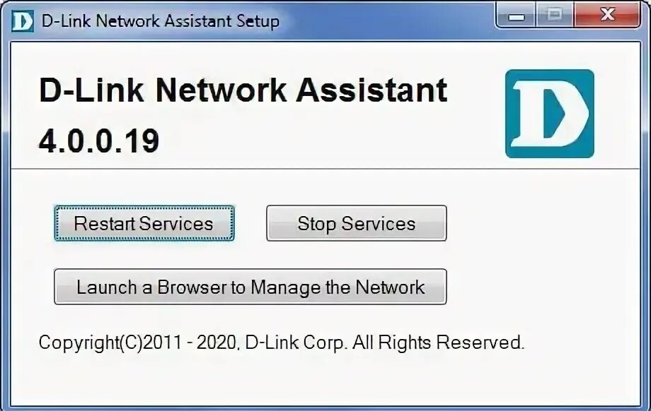 Link network assistant. Link network assistant