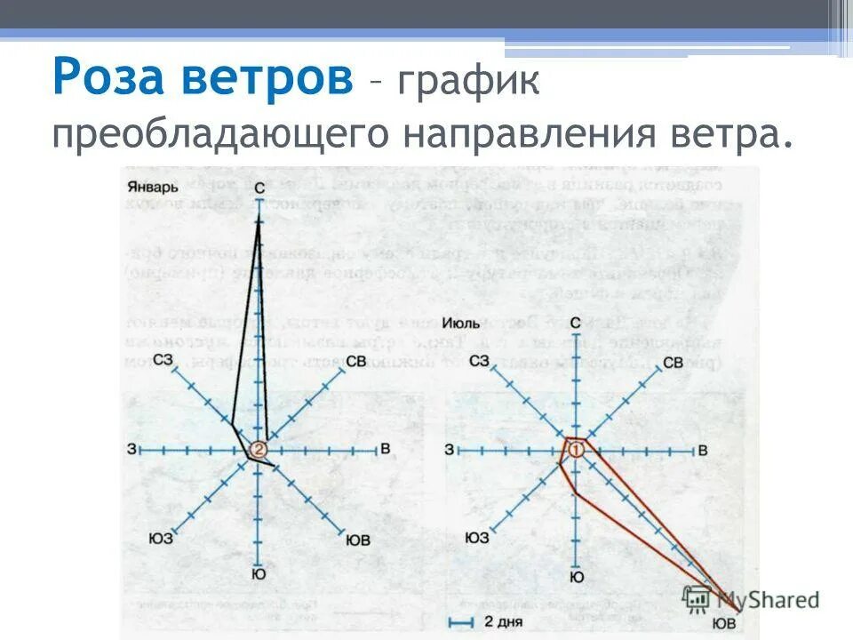 Какое направление ветра преобладало