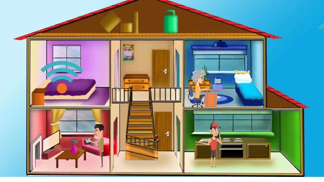 House комната cartoon. Дом в разрезе Rooms. House and Rooms for children. In the House Rooms 1 класс.