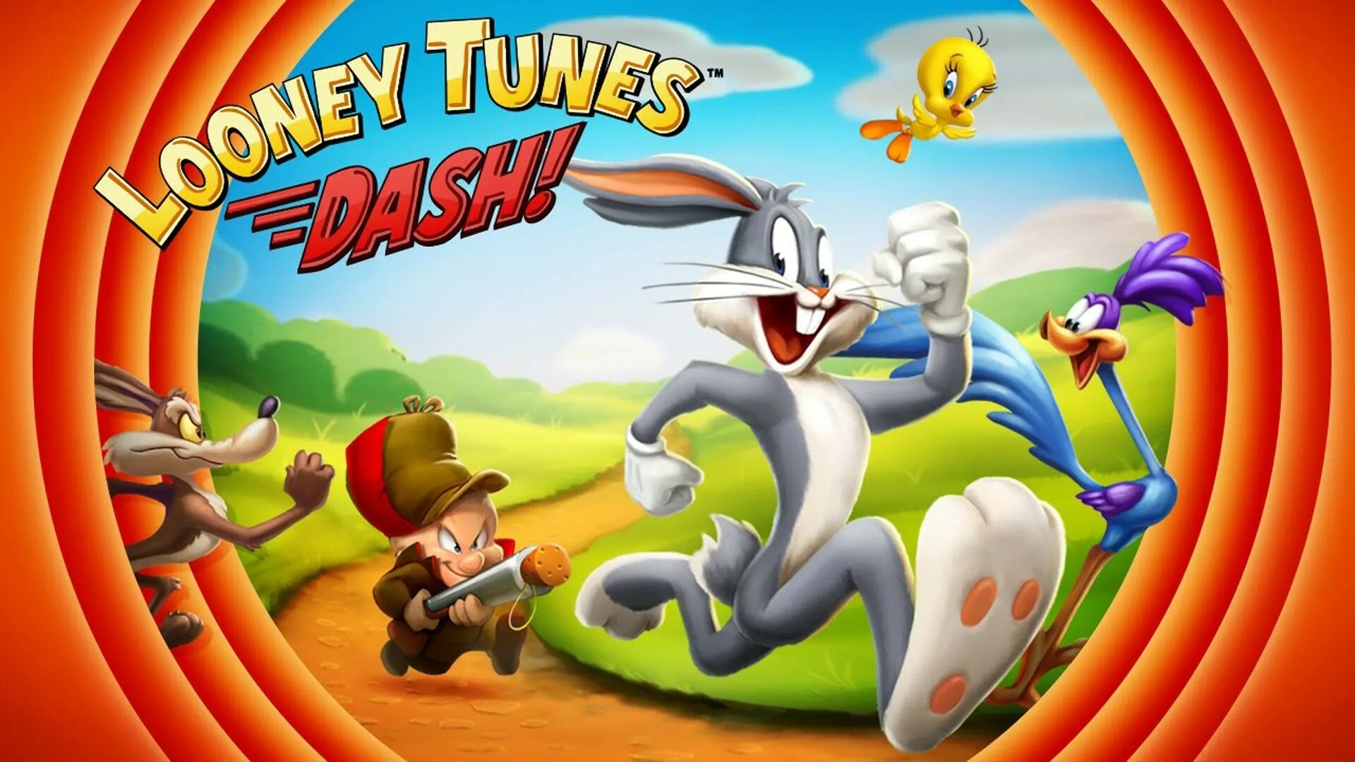 Looney tunes андроид. Луни Тюнз герои. Looney Tunes Dash игра. Looney Tunes игры Bunny.