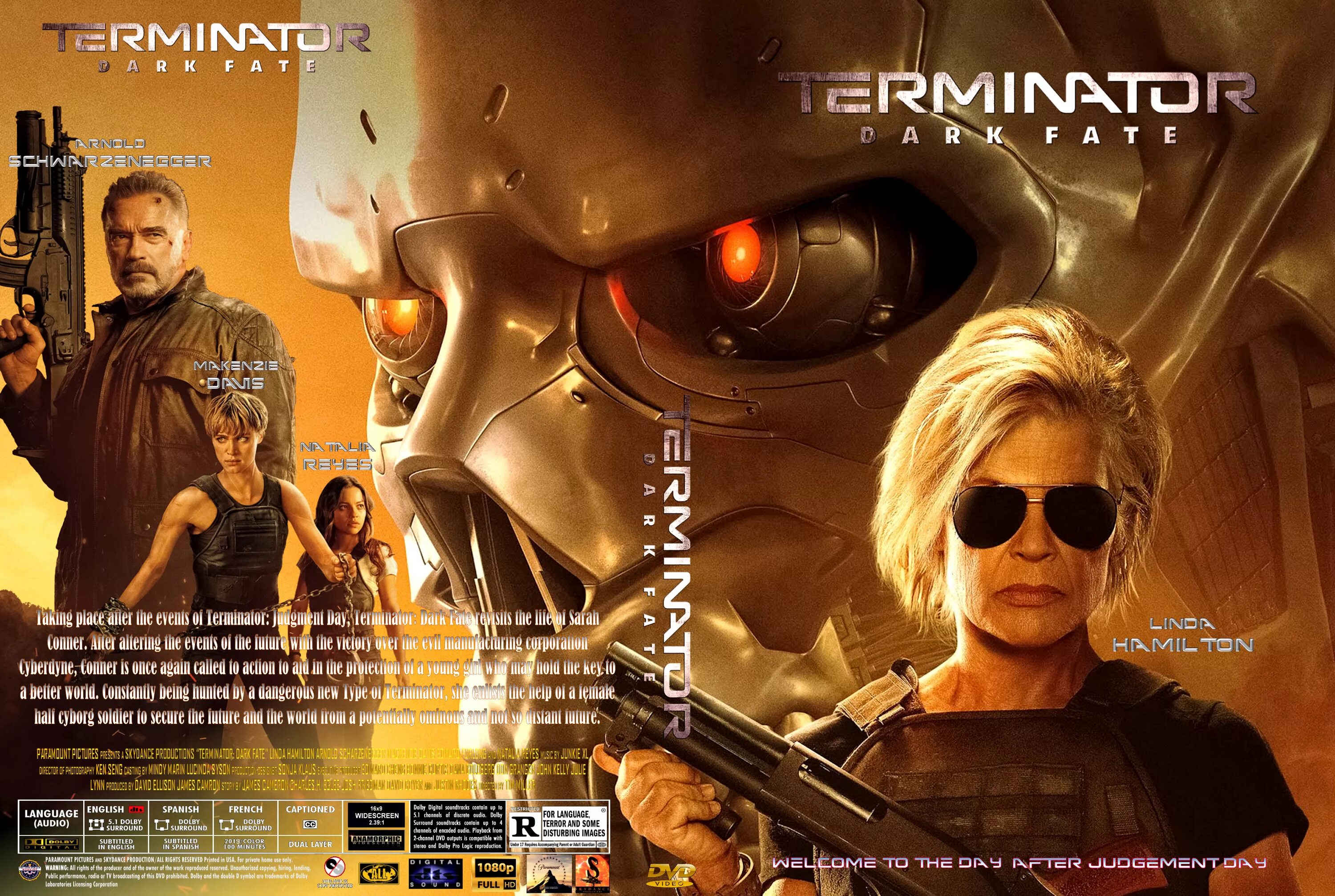 Terminator dark fate defiance интеграторы. Терминатор тёмные судьбы. Терминатор 6 двд. Терминатор: тёмные судьбы DVD обложка. Терминатор тёмные судьбы обложка.