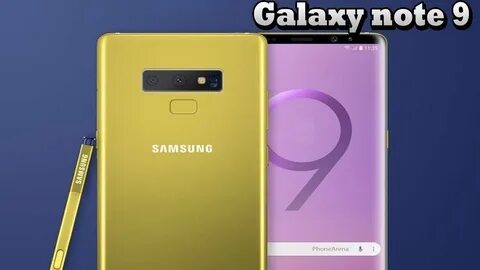 Note 9 видео
